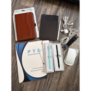 iPad Mini 5th Gen 64GB Space Gray w/ Case Screen Protector Pencils Mouse & More